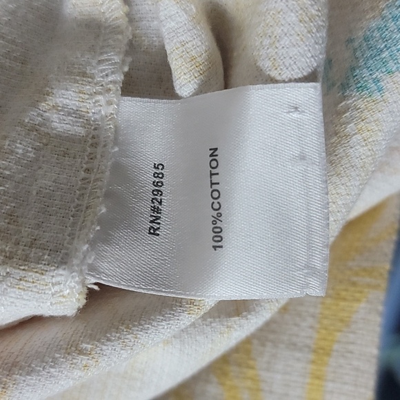 NWT Pendleton | Gloria Yellow Floral Shift Dress with Matching Belt - Picture 8 of 8